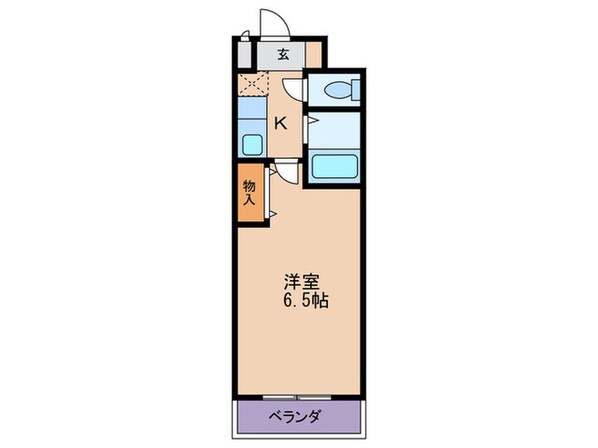 HOPE CITY 天神橋 B棟の物件間取画像